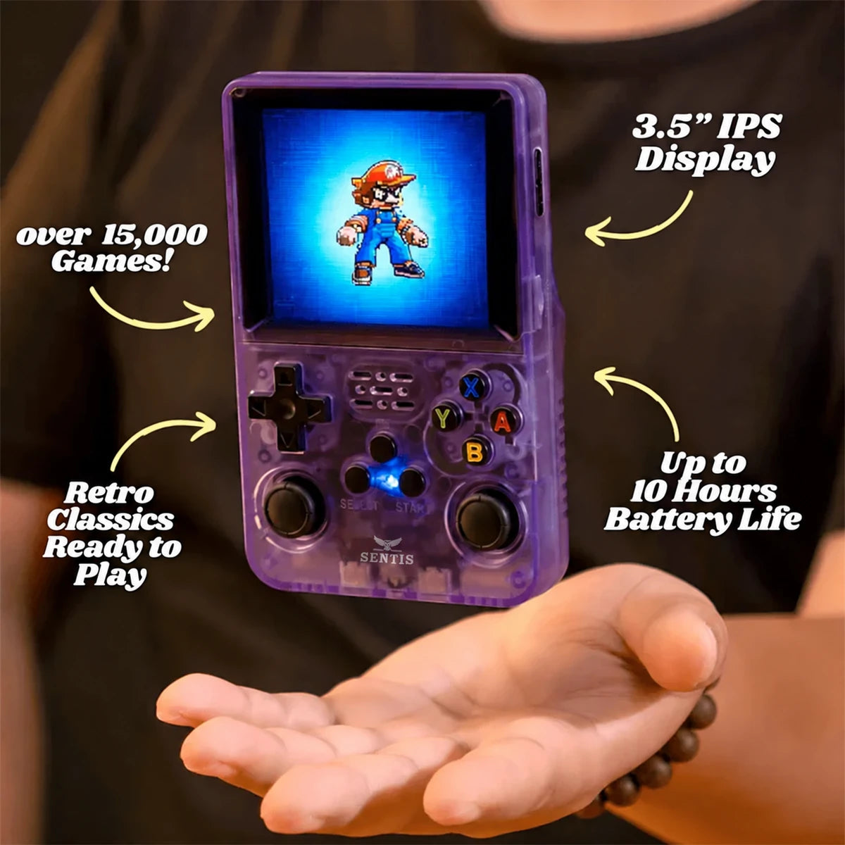 Sentis RetroPlay Handheld gaming console